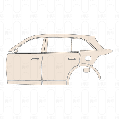 Voorgesneden PPF Li Auto L7 2026