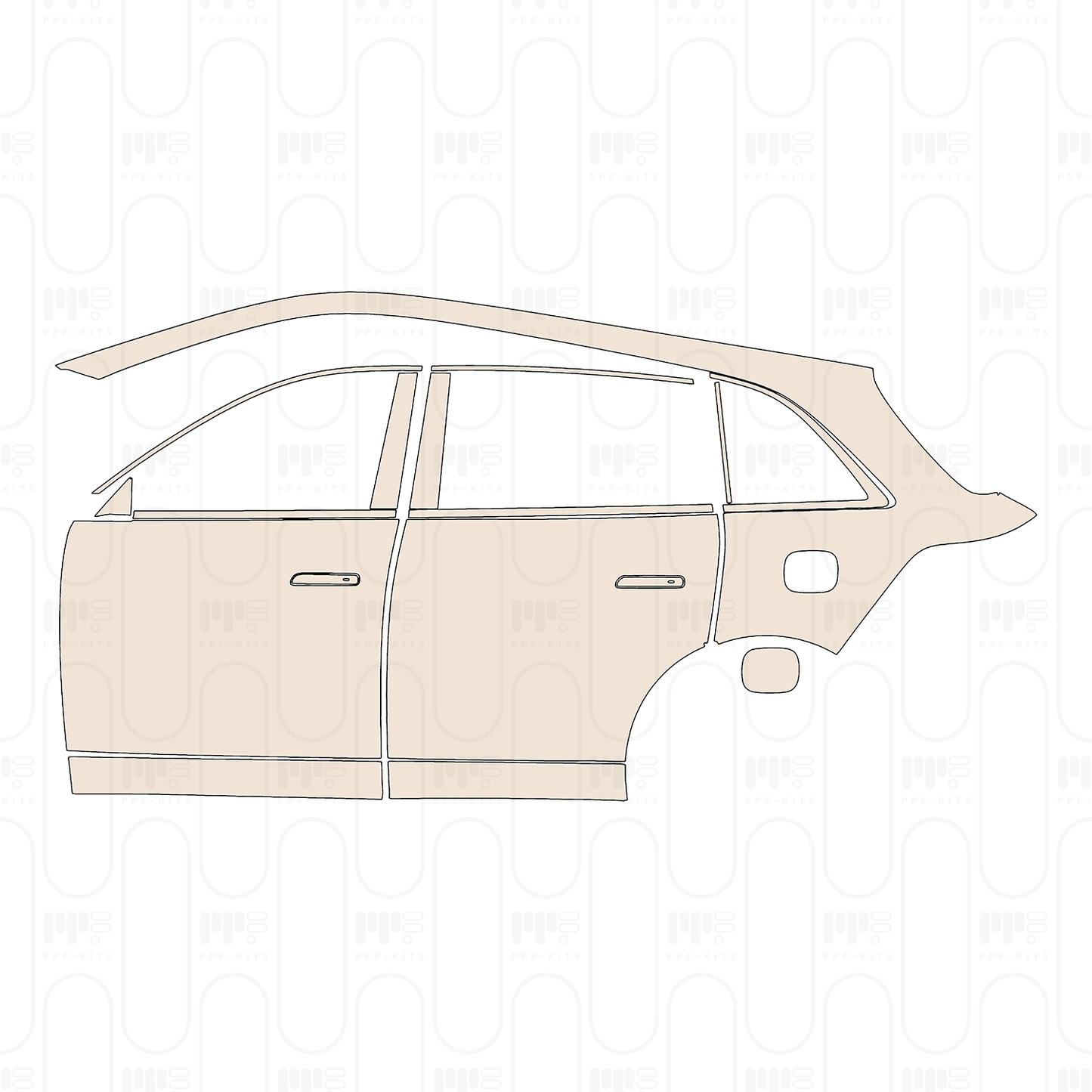 Voorgesneden PPF Li Auto L6 2026