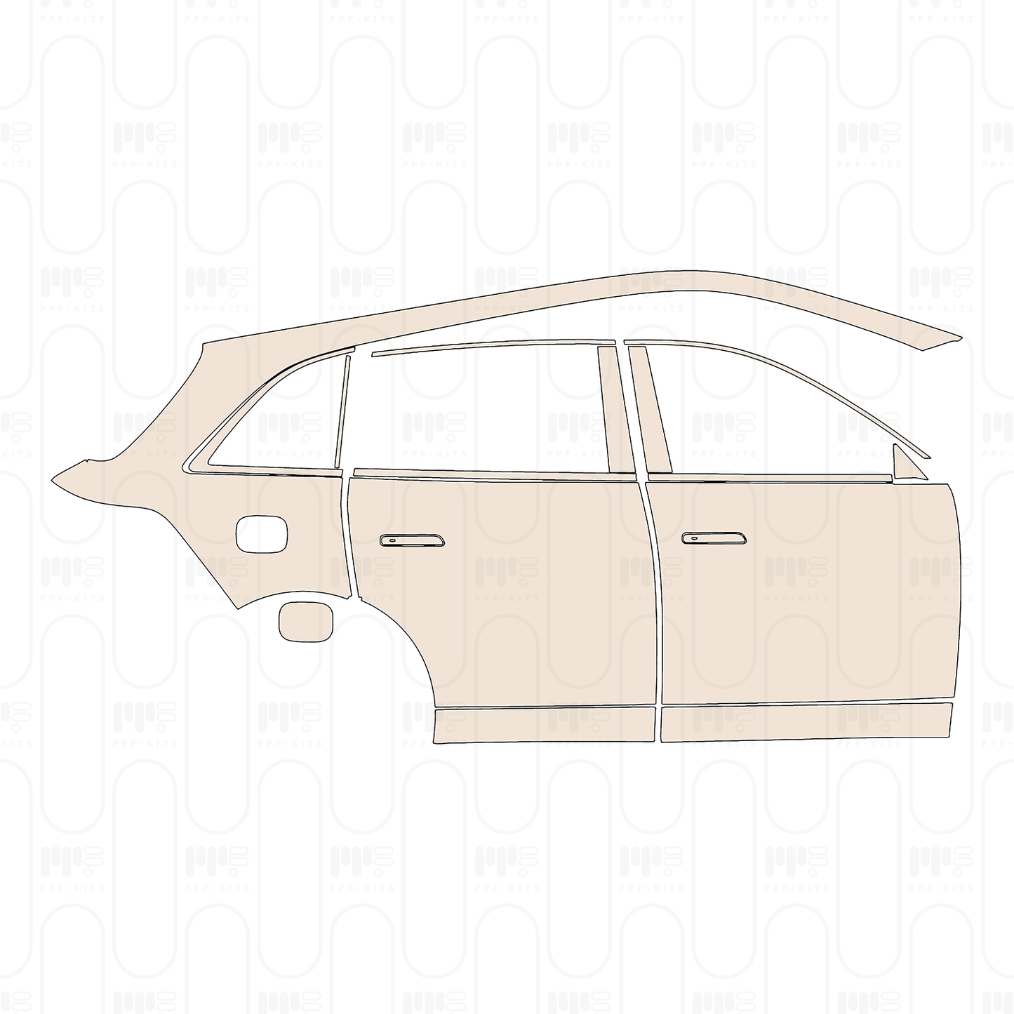 Voorgesneden PPF Li Auto L6 2026