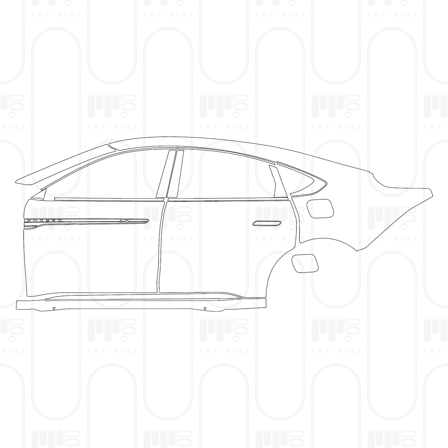 Voorgesneden PPF Lincoln Z Hybrid 2026