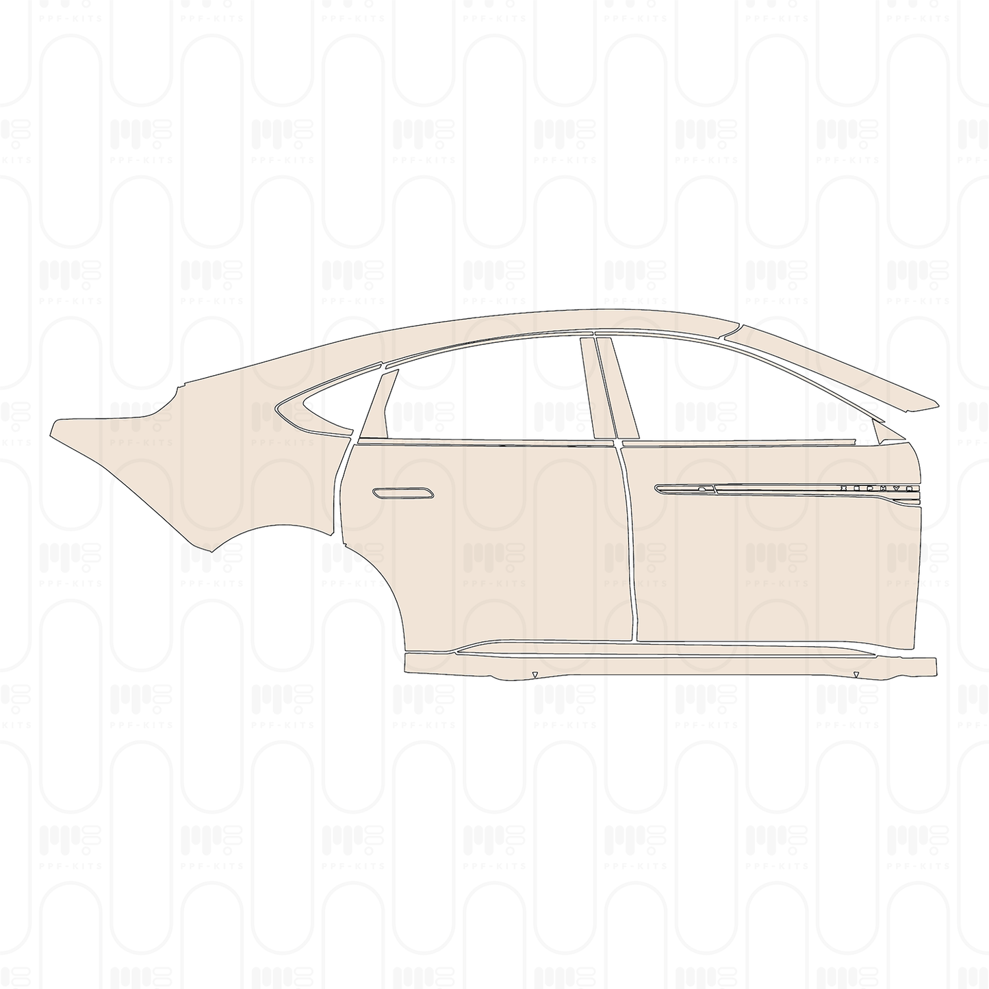 Voorgesneden PPF Lincoln Zephyr Sport 2026