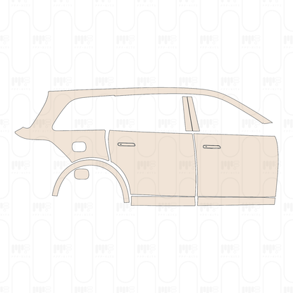 Voorgesneden PPF Li Auto L9 2026