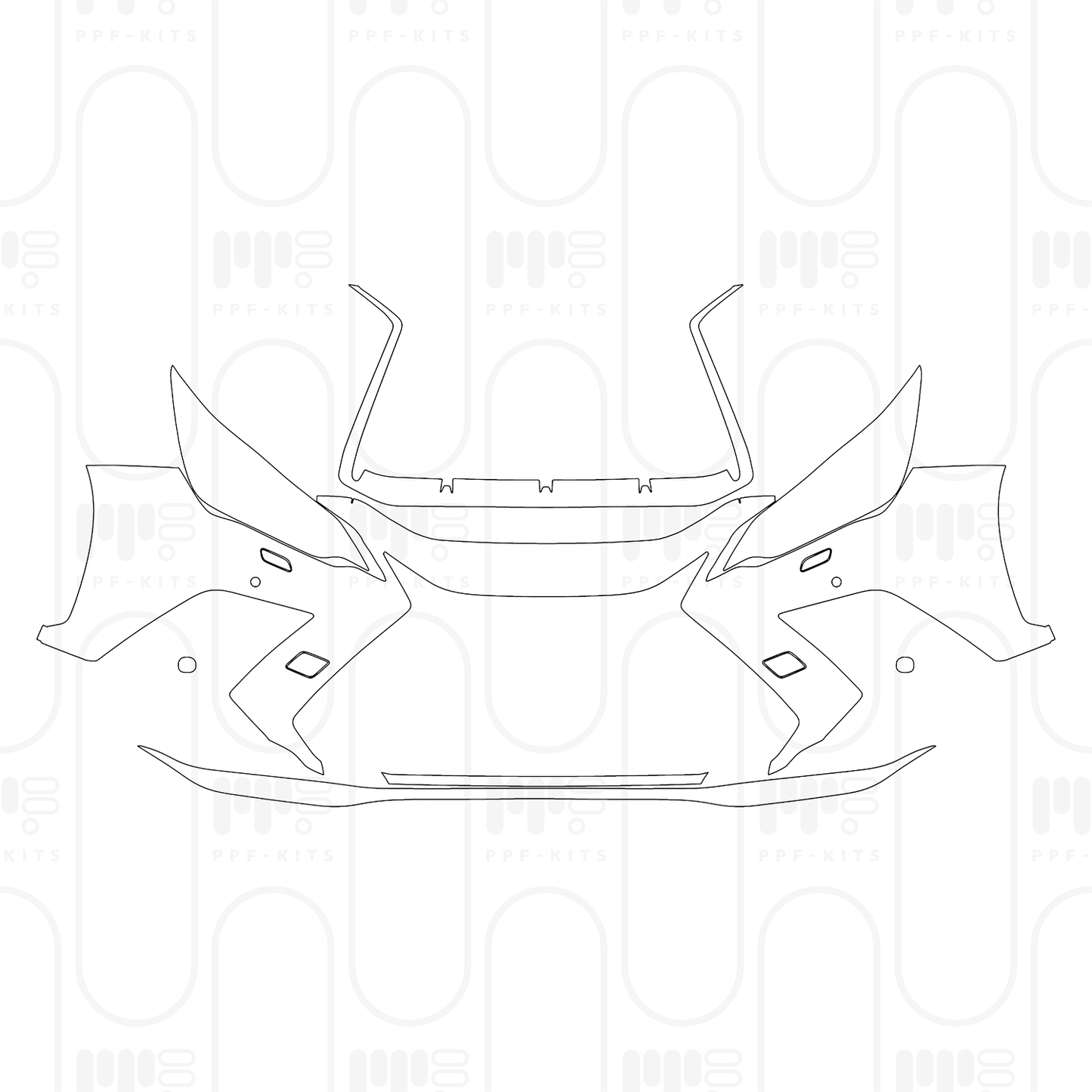 Voorgesneden PPF Lexus NX F-Sport 2026