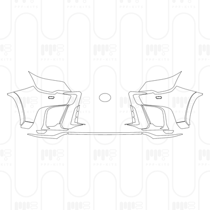 Voorgesneden PPF Lexus LX F-sport 2026