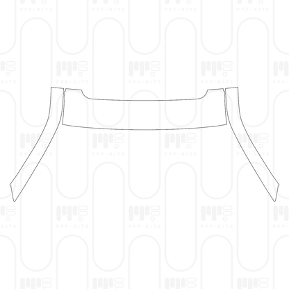 Voorgesneden PPF Lexus LX F-sport 2026