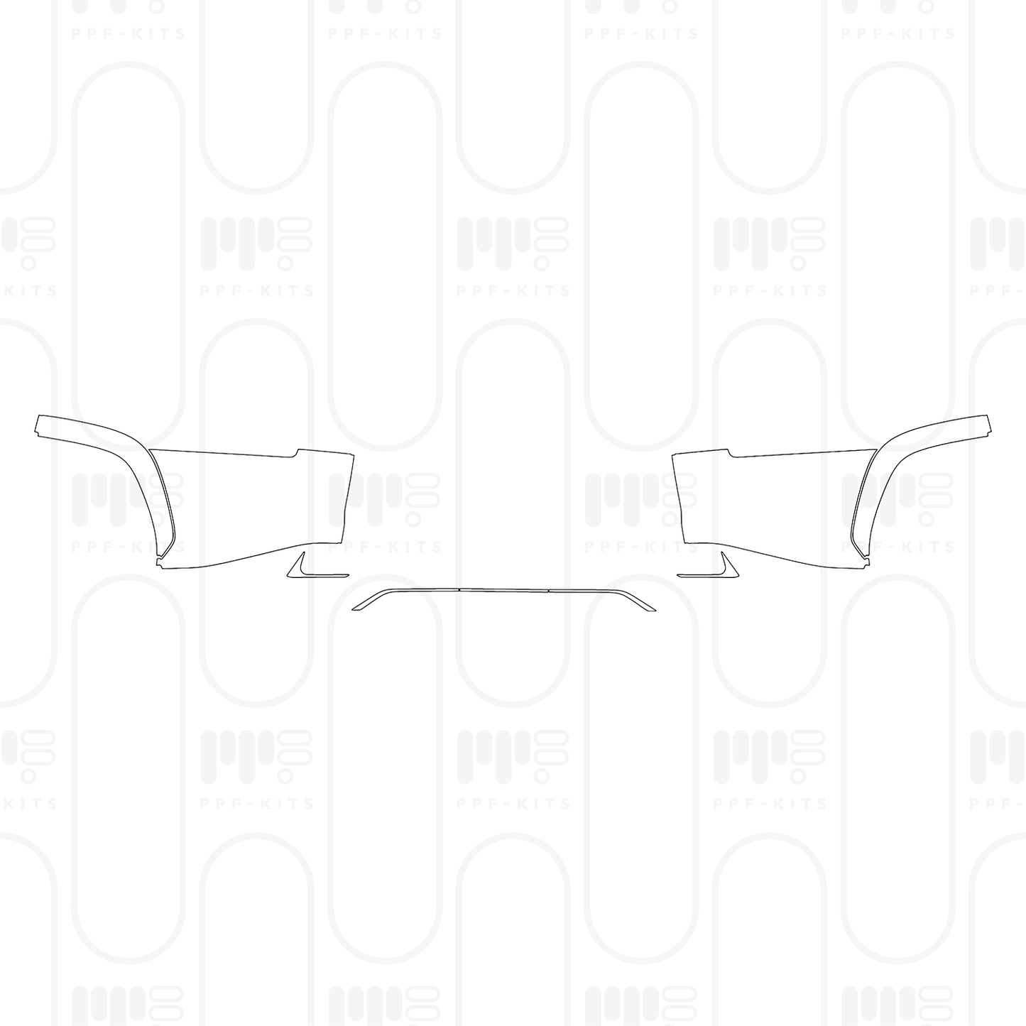 Voorgesneden PPF Lexus LX F-sport 2026