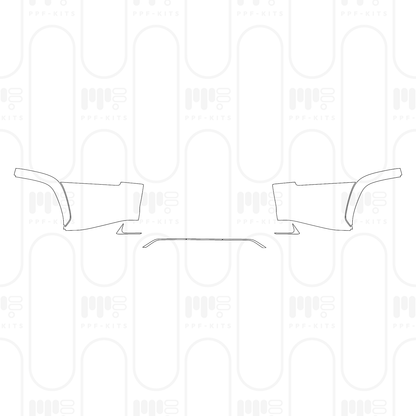 Voorgesneden PPF Lexus LX F-sport 2026