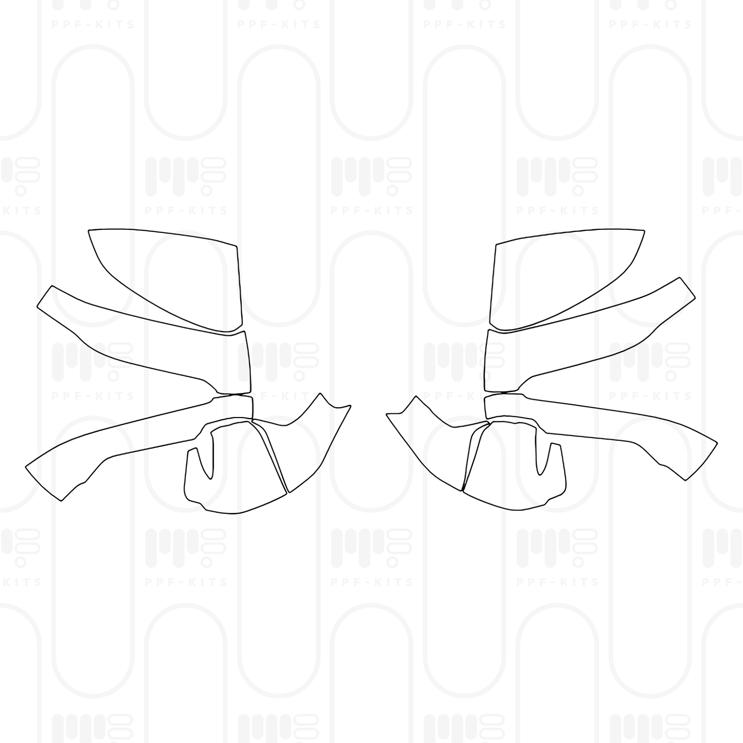 Voorgesneden PPF Lexus LX F-sport 2026