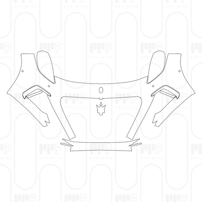 Voorgesneden PPF Maserati GranTurismo Trofeo 2026