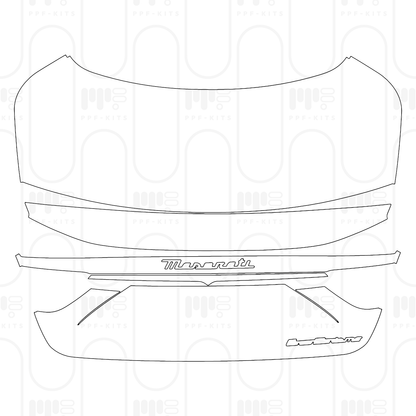 Voorgesneden PPF Maserati GranTurismo Trofeo 2026