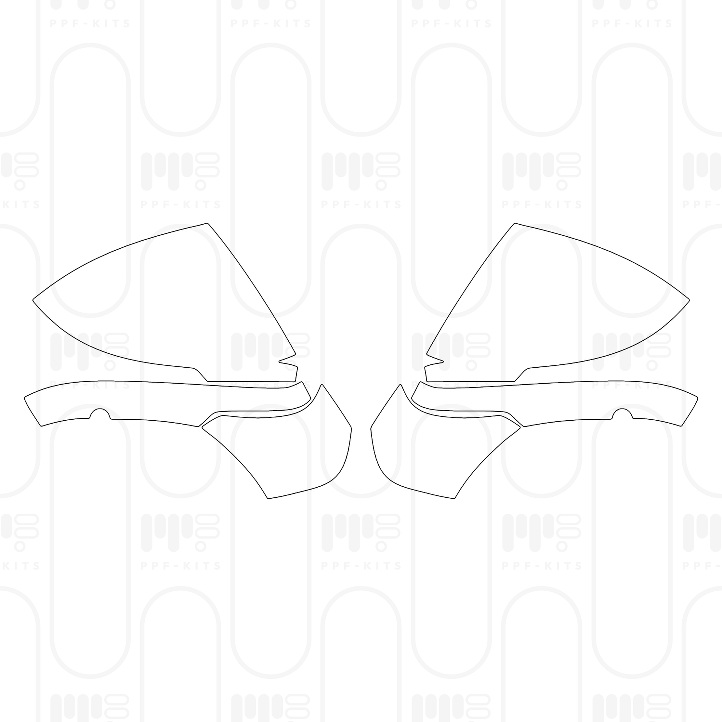 Voorgesneden PPF Maserati GranTurismo Trofeo 2026