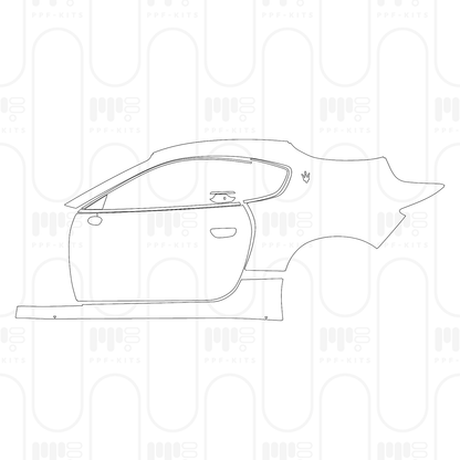 Voorgesneden PPF Maserati GranTurismo Folgore 2026