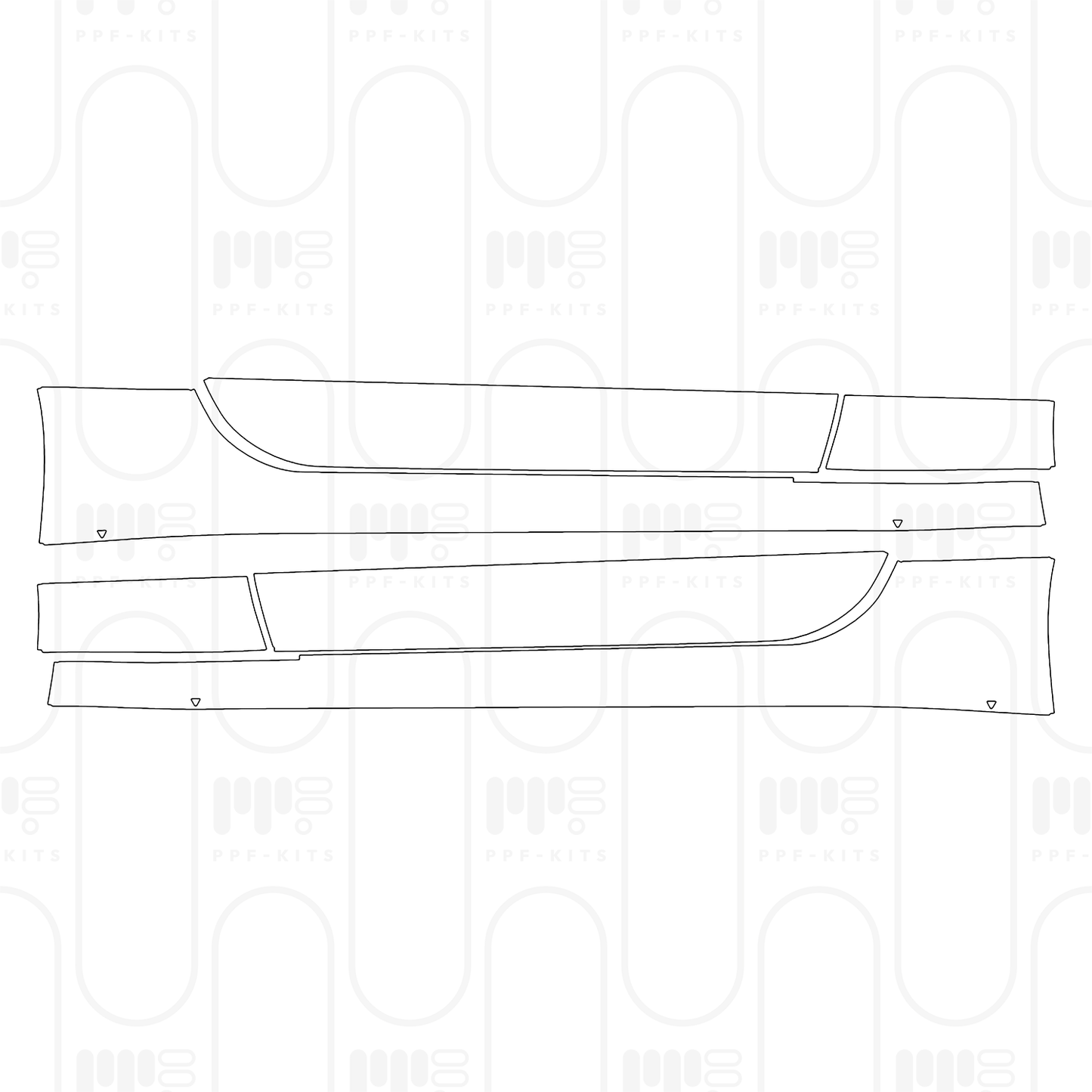 Voorgesneden PPF Maserati GranTurismo Folgore 2026