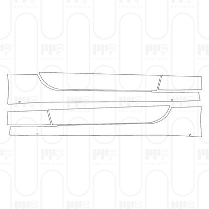 Voorgesneden PPF Maserati GranTurismo Folgore 2026