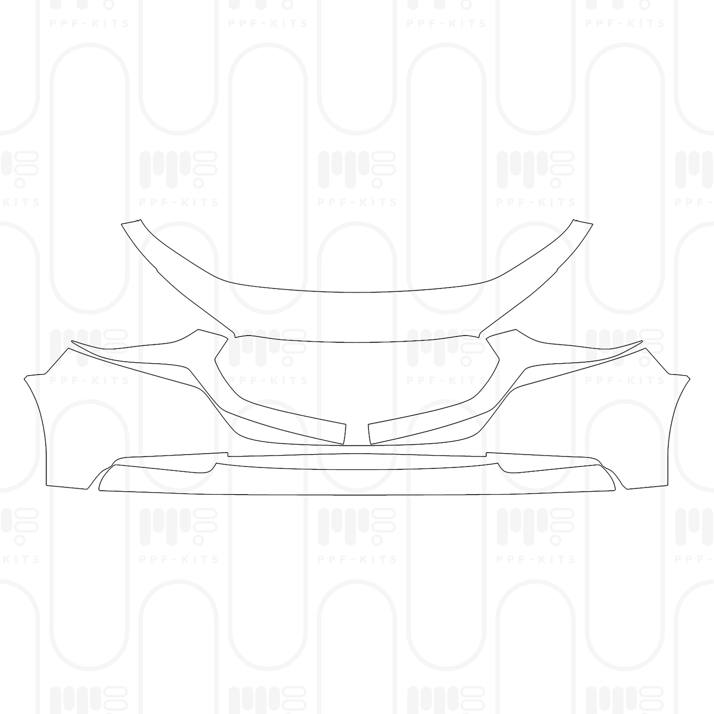 Voorgesneden PPF Mazda Axela (Mazda 3) Sedan 2026