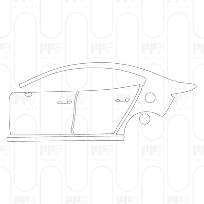 Voorgesneden PPF Mazda Axela (Mazda 3) Sedan 2026