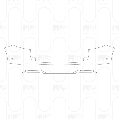Voorgesneden PPF Mercedes-Benz EQB AMG Line 2026