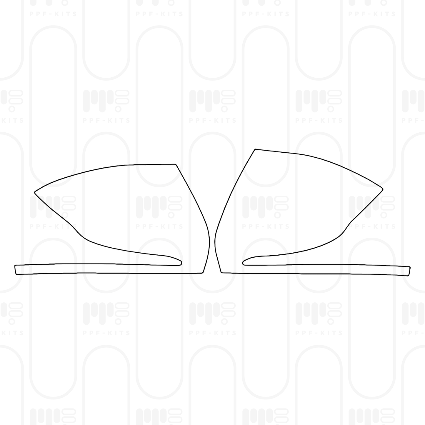 Voorgesneden PPF Mercedes-Benz EQB AMG Line 2026