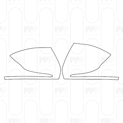 Voorgesneden PPF Mercedes-Benz EQB AMG Line 2026