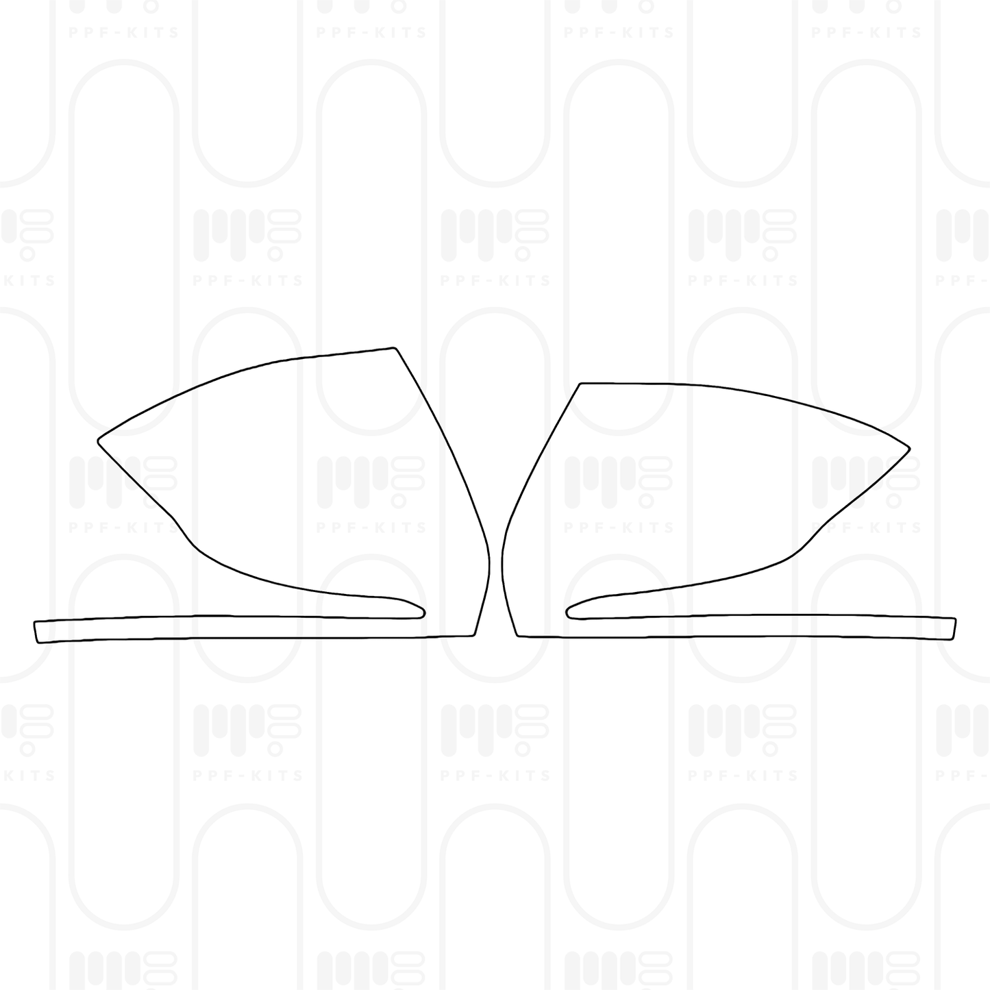 Voorgesneden PPF Mercedes-Benz EQB AMG Line 2026