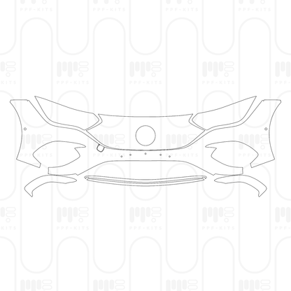 Voorgesneden PPF Mercedes-Benz EQE Luxury 2026