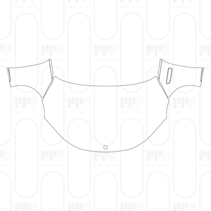 Voorgesneden PPF Mercedes-Benz EQE AMG Line 2026