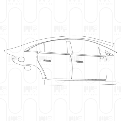 Voorgesneden PPF Mercedes-Benz EQE AMG 53 2026