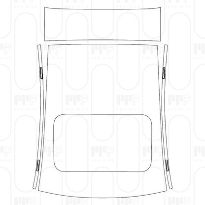 Voorgesneden PPF Mercedes-Benz C Class Sedan AMG C63 S e Performance 2026