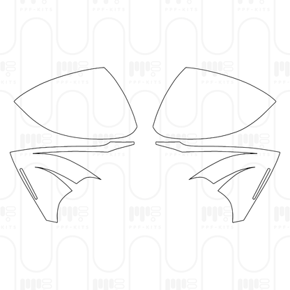 Voorgesneden PPF Mercedes-Benz C Class Estate Base 2026