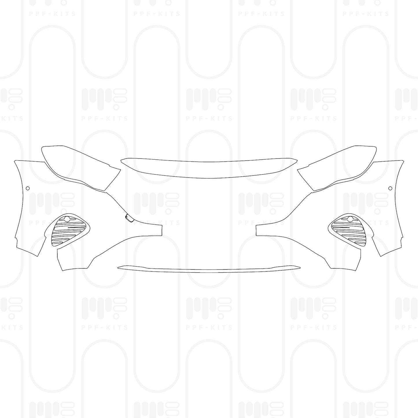 Voorgesneden PPF Mercedes-Benz E Class Sedan Luxury Extended Wheelbase 2026