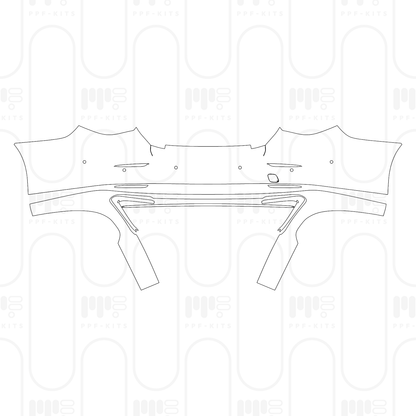Voorgesneden PPF Mercedes-Benz E Class Sedan Luxury Extended Wheelbase 2026