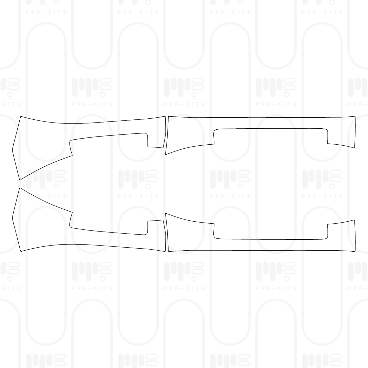 Voorgesneden PPF Mercedes-Benz E Class Sedan AMG-Line Standard Wheelbase 2026