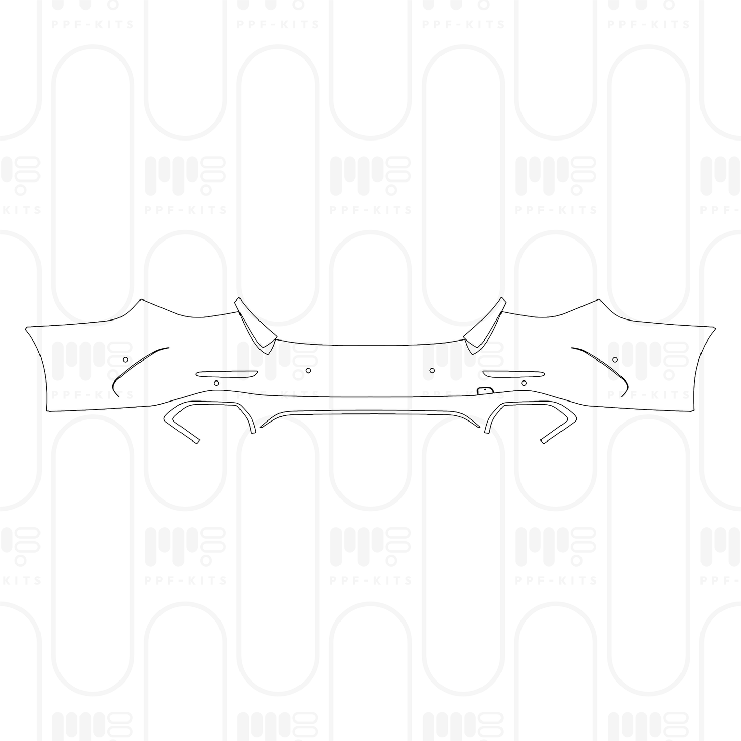 Voorgesneden PPF Mercedes-Benz E Class Sedan AMG-Line Standard Wheelbase 2026