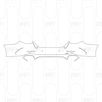 Voorgesneden PPF Mercedes-Benz E Class Sedan AMG-Line Standard Wheelbase 2026