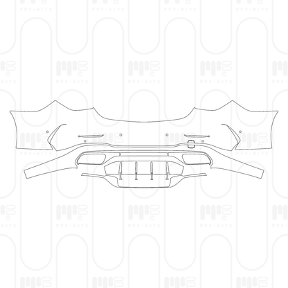 Voorgesneden PPF Mercedes-Benz C Class Sedan AMG C63 S e Performance 2026