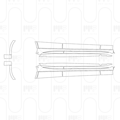 Voorgesneden PPF Mercedes-Benz C Class Sedan AMG C63 S e Performance 2026