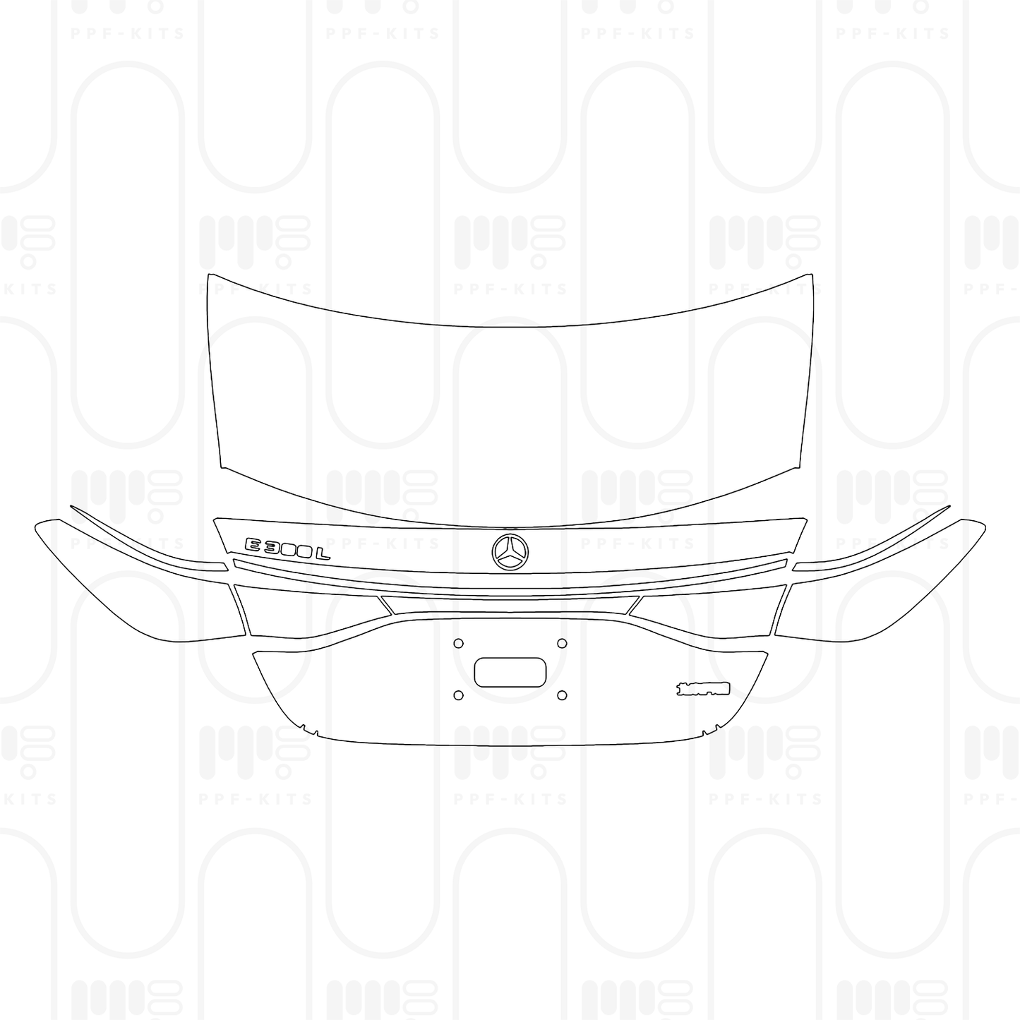 Voorgesneden PPF Mercedes-Benz E Class Sedan Luxury Extended Wheelbase 2026
