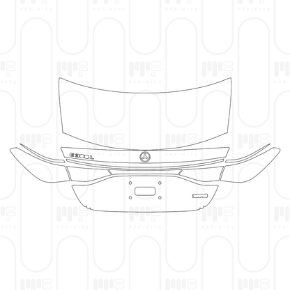 Voorgesneden PPF Mercedes-Benz E Class Sedan Luxury Extended Wheelbase 2026