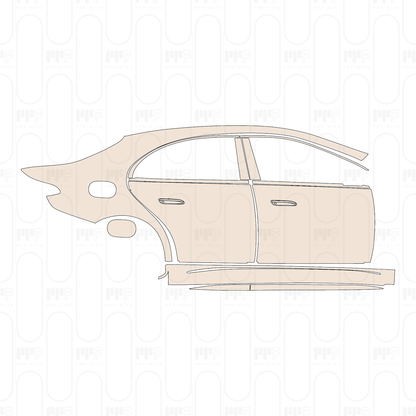 Voorgesneden PPF Mercedes-Benz E Class Sedan AMG E53 2026