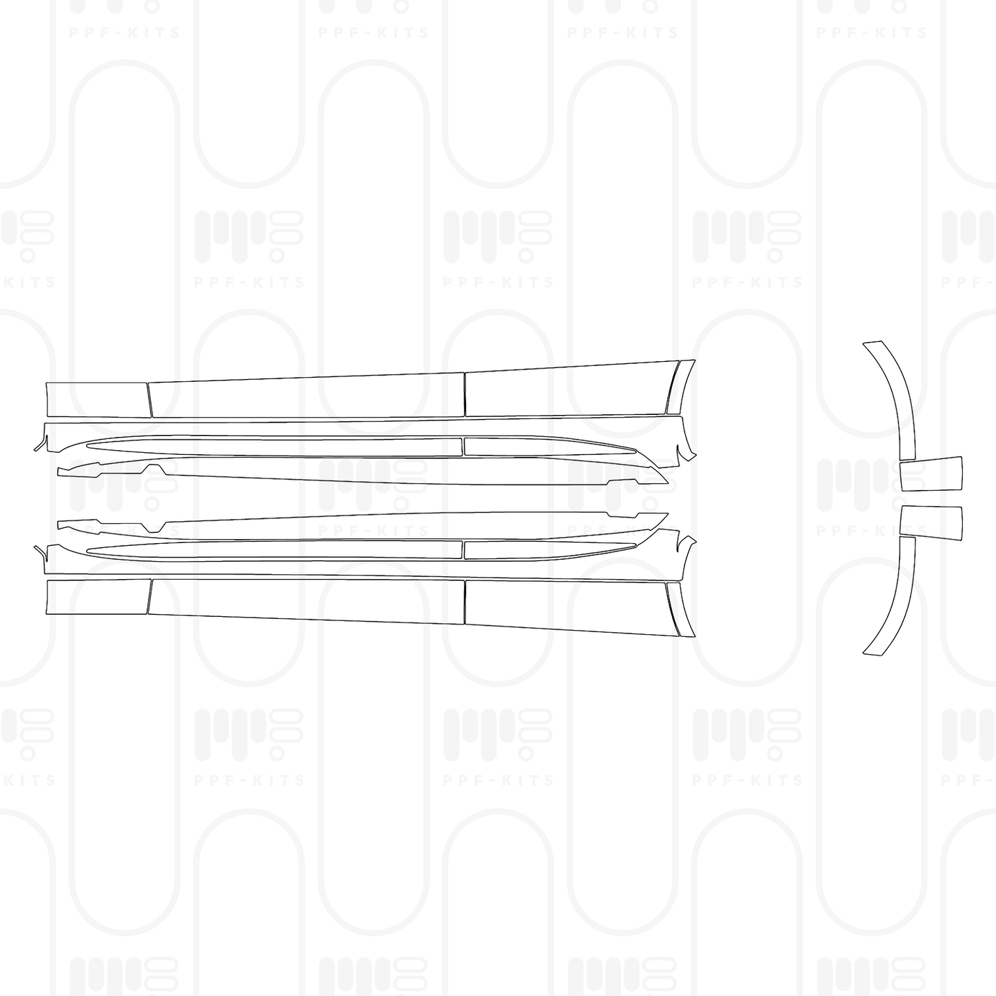 Voorgesneden PPF Mercedes-Benz C Class Estate AMG C63 S e Performance 2026