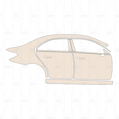 Voorgesneden PPF Mercedes-Benz A Class Sedan Base Standard Wheelbase 2026