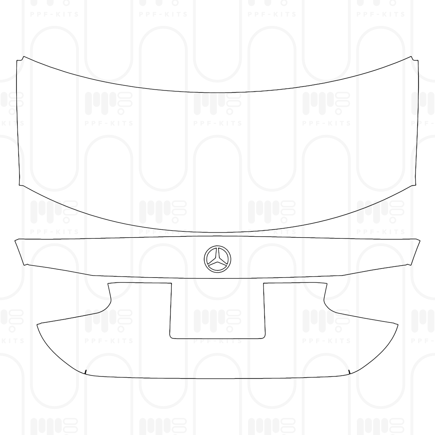 Voorgesneden PPF Mercedes-Benz A Class Sedan AMG Line Standard Wheelbase 2026