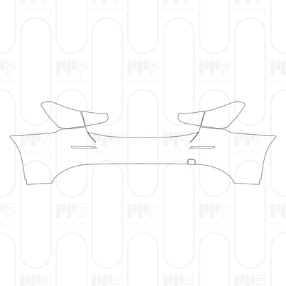 Voorgesneden PPF Mercedes-Benz A Class Sedan Base Extended Wheelbase (Chinese only) 2026