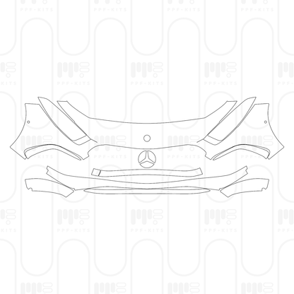 Voorgesneden PPF Mercedes-Benz A Class Hatchback AMG Line 2026