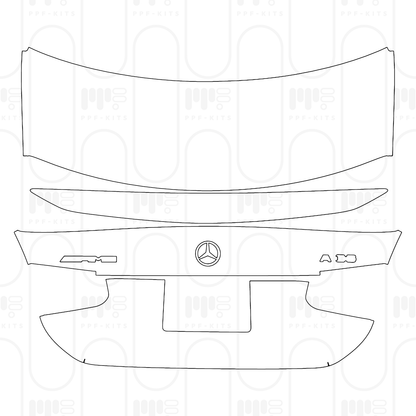 Voorgesneden PPF Mercedes-Benz A Class Sedan AMG A 35 2026