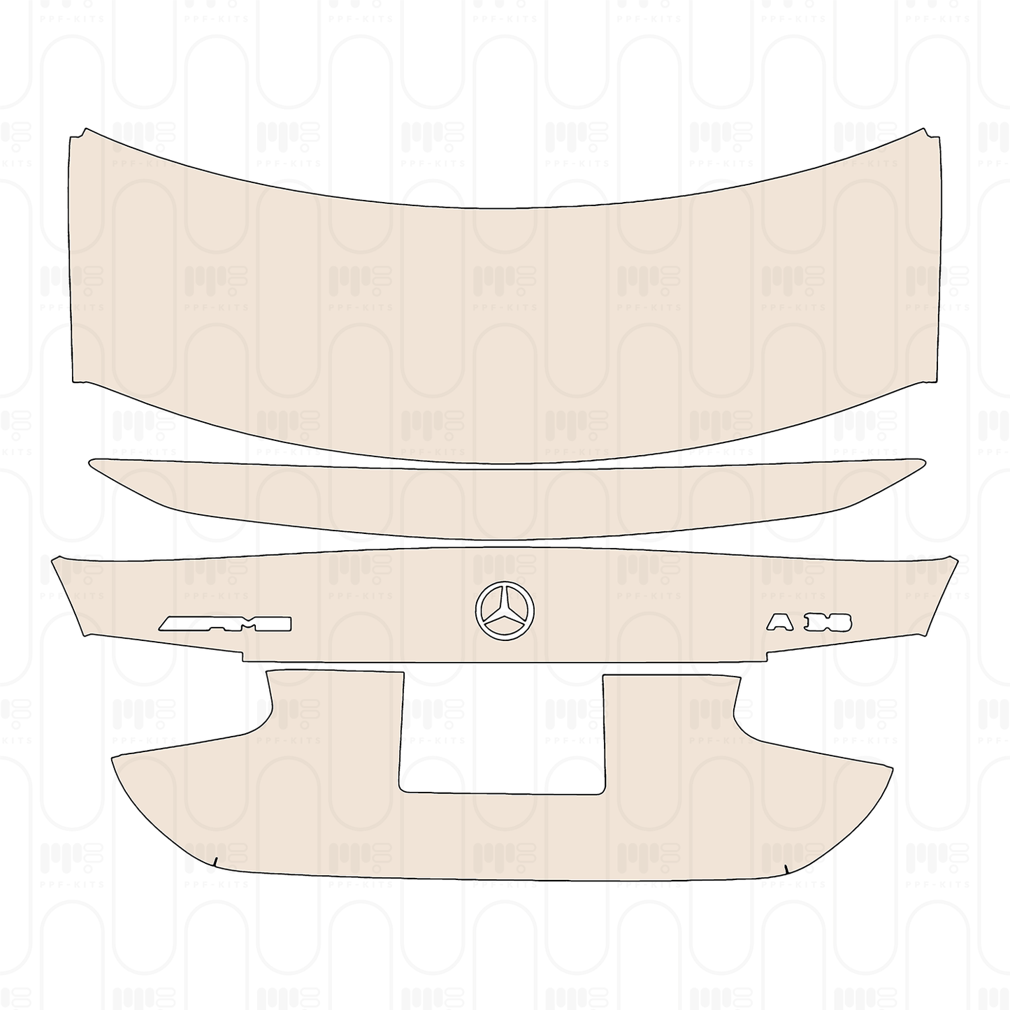Voorgesneden PPF Mercedes-Benz A Class Sedan AMG A 35 2026