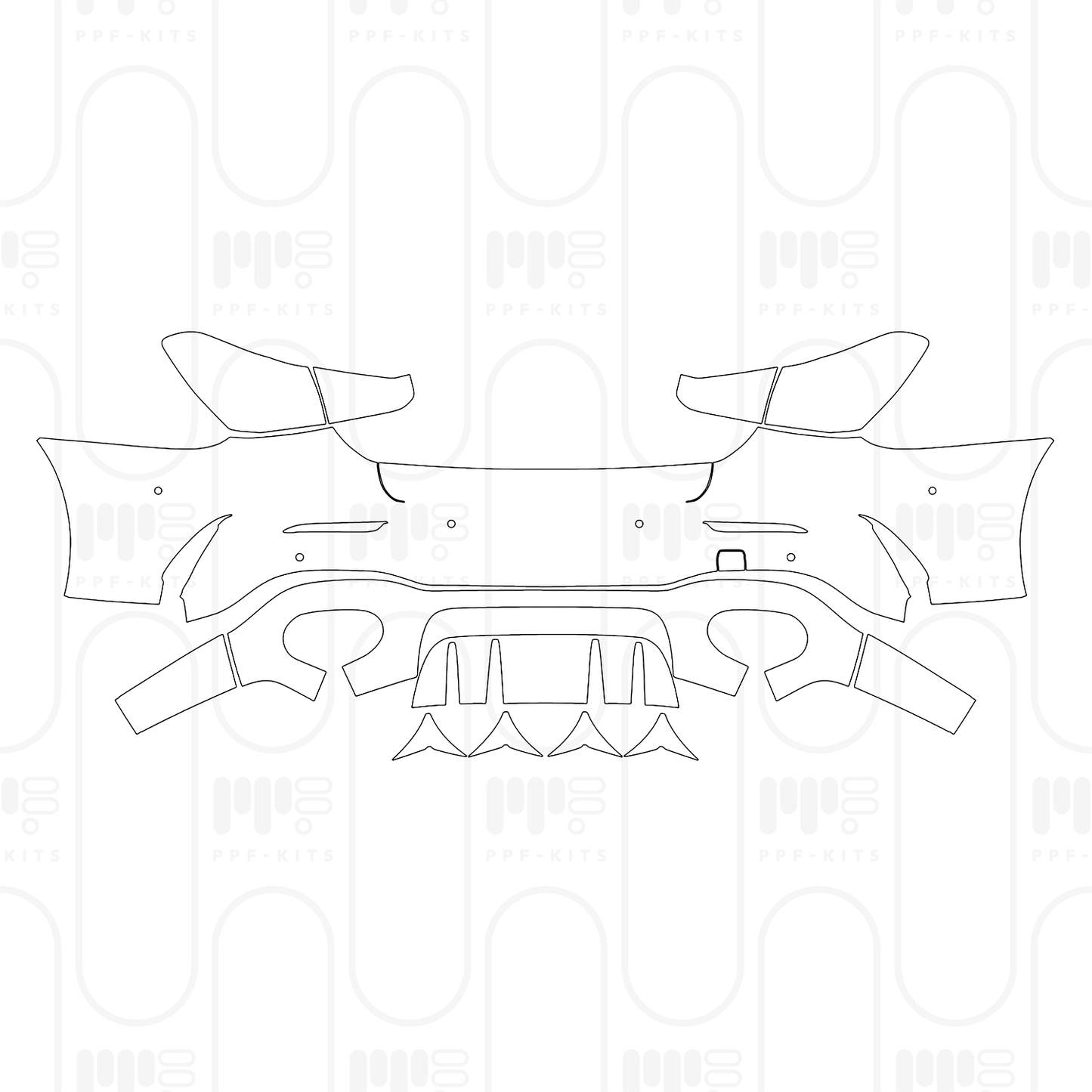 Voorgesneden PPF Mercedes-Benz A Class Sedan AMG A 35 2026