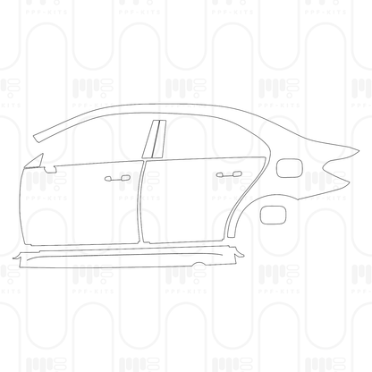 Voorgesneden PPF Mercedes-Benz A Class Sedan AMG Line Extended Wheelbase (Chinese only) 2026