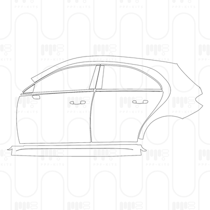 Voorgesneden PPF Mercedes-Benz A Class Hatchback AMG Line 2026