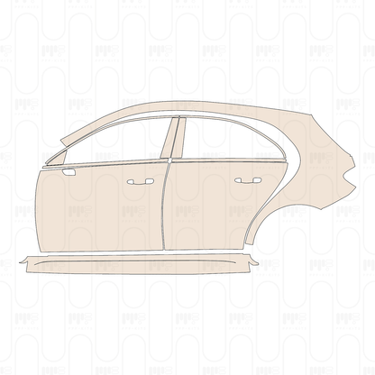 Voorgesneden PPF Mercedes-Benz A Class Hatchback AMG A 35 2026